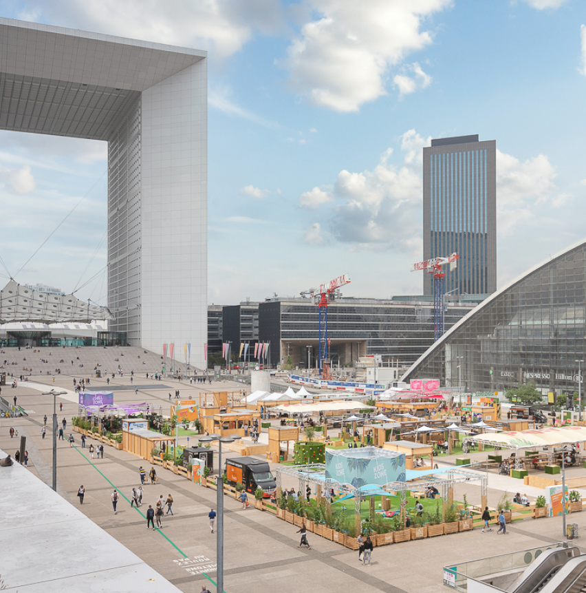Communiqué de presse - Garden Parvis - Paris La Défense 2022